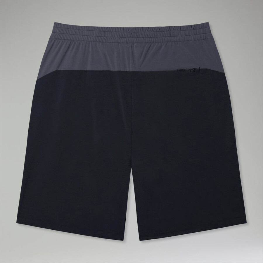 los hombres wandermoor viento a corto negrogris berghaus