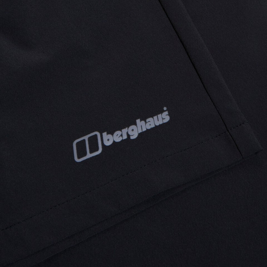 los hombres wandermoor viento a corto negrogris berghaus