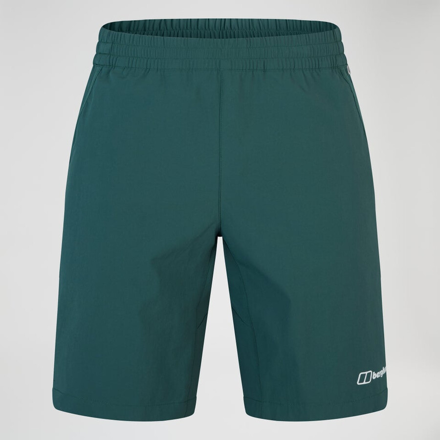 los hombres wandermoor de viento de corta verde berghaus