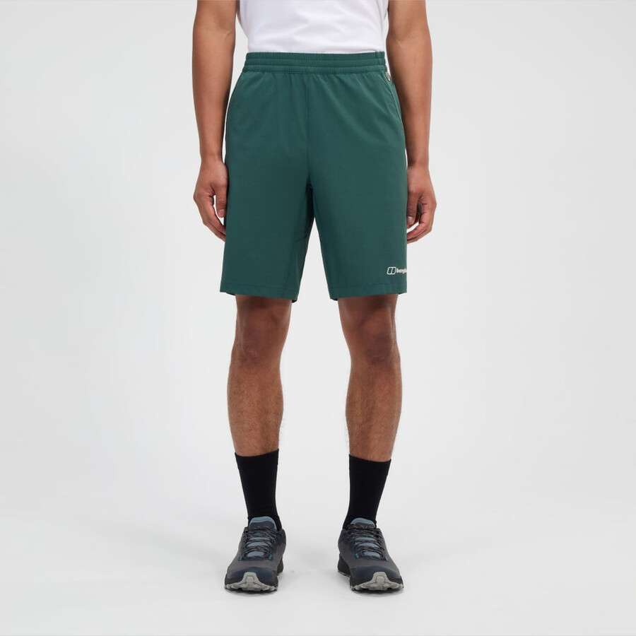 los hombres wandermoor de viento de corta verde berghaus