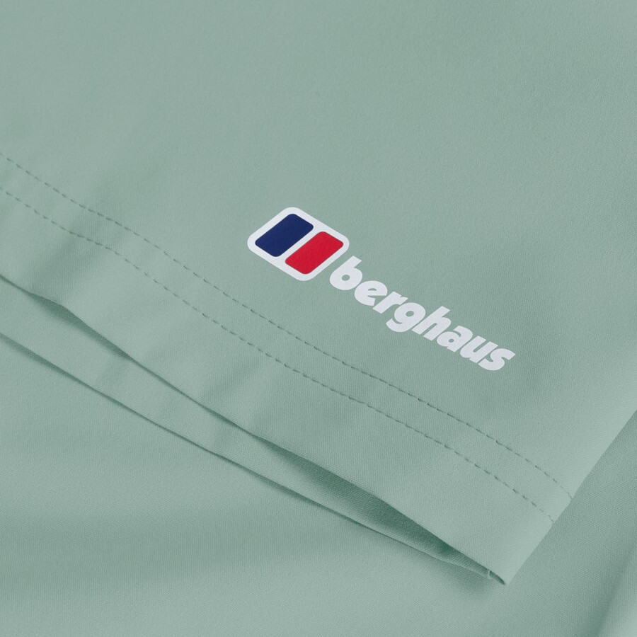 los hombres del terreno caminata corta - verde berghaus