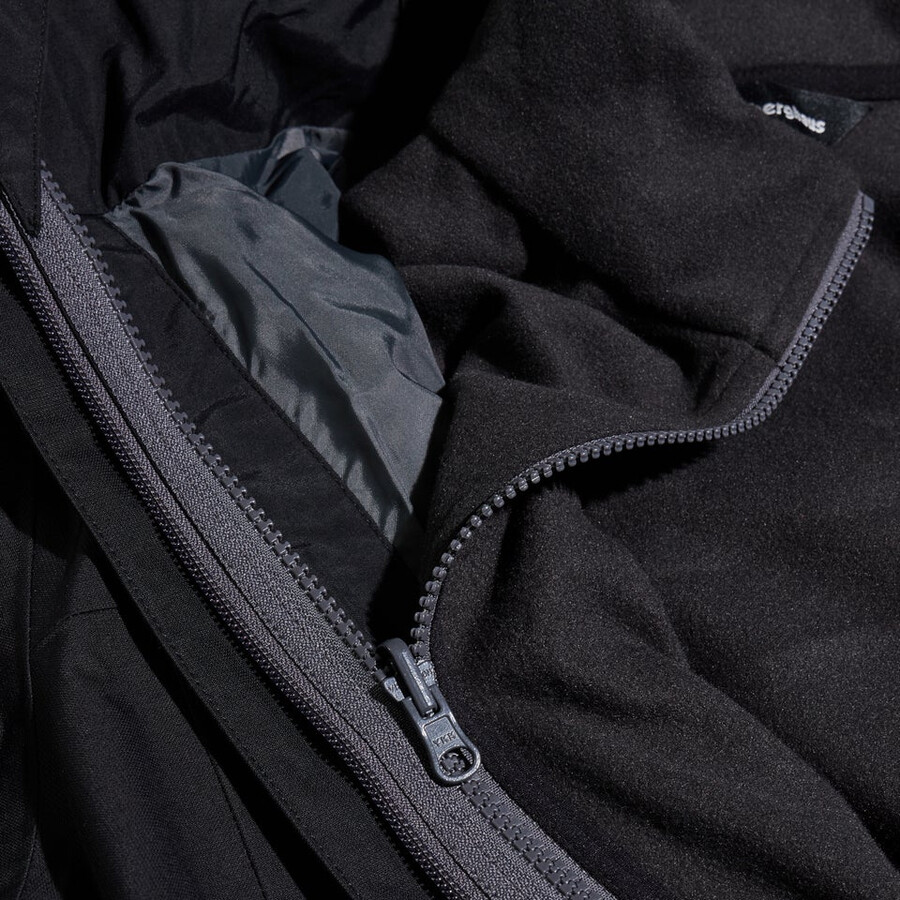 los hombres de la rg alfa 2.0 gemini 3 en 1 chaqueta - negro berghaus