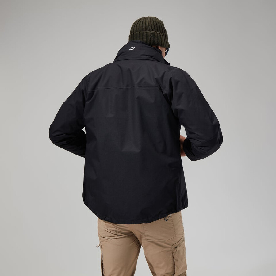los hombres de la rg alfa 2.0 gemini 3 en 1 chaqueta - negro berghaus