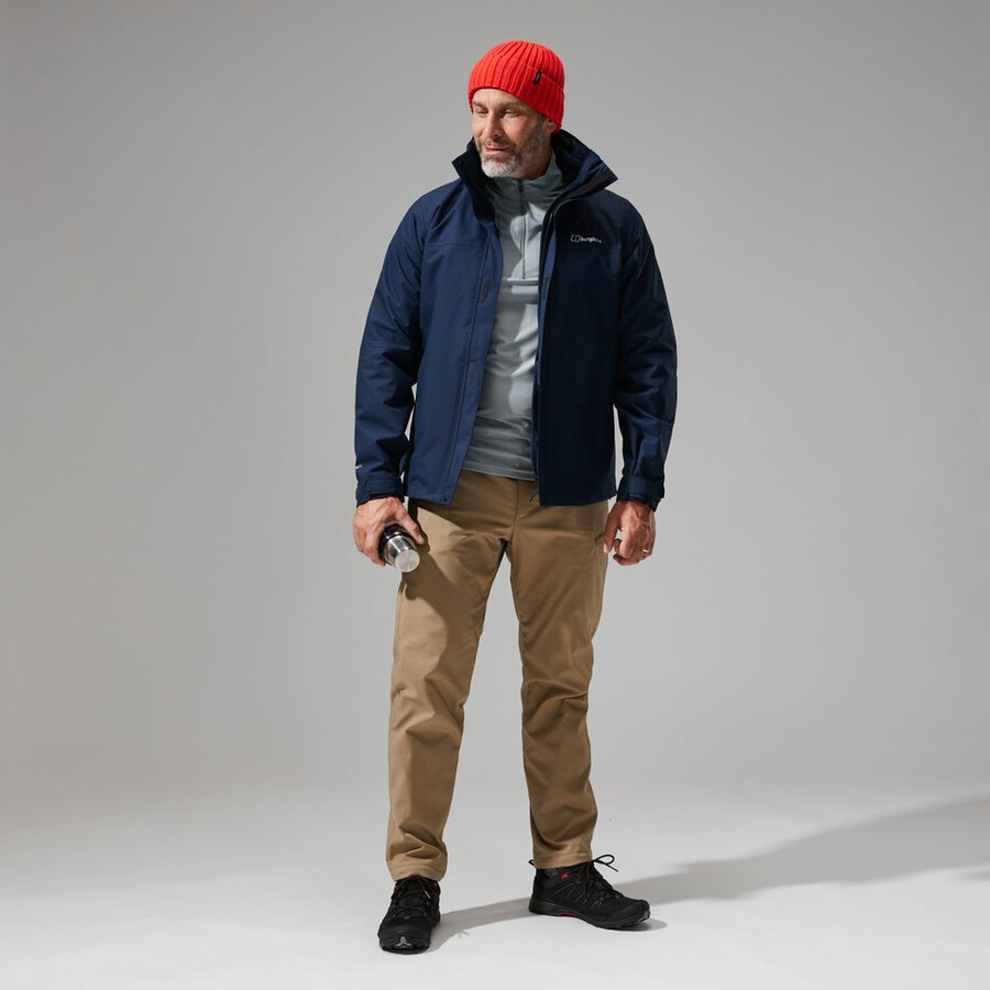 los hombres de la rg alfa 2.0 gemini 3 en 1 chaqueta azul oscuro berghaus