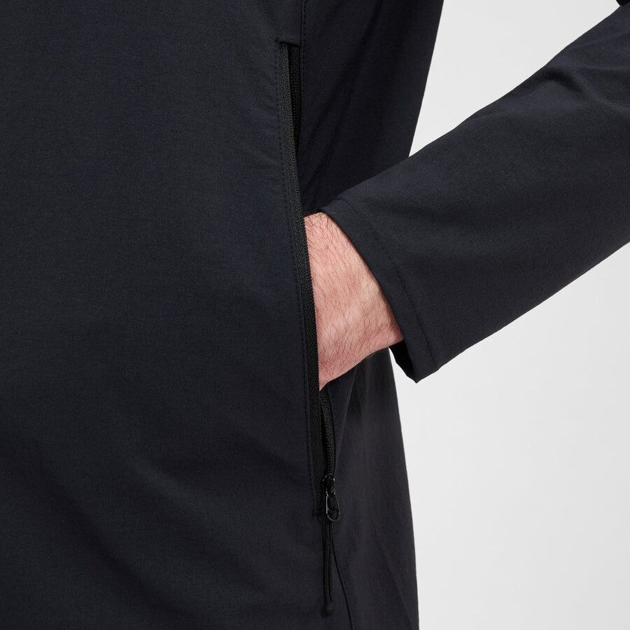 los hombres ridge-roamer lite softshell jacket - black berghaus