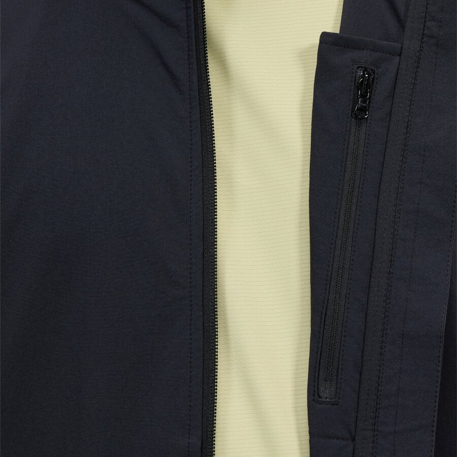 los hombres ridge-roamer lite softshell jacket - black berghaus