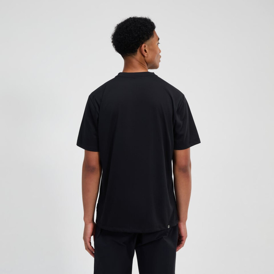 hombres y relajado de manga corta tech tee - negro berghaus