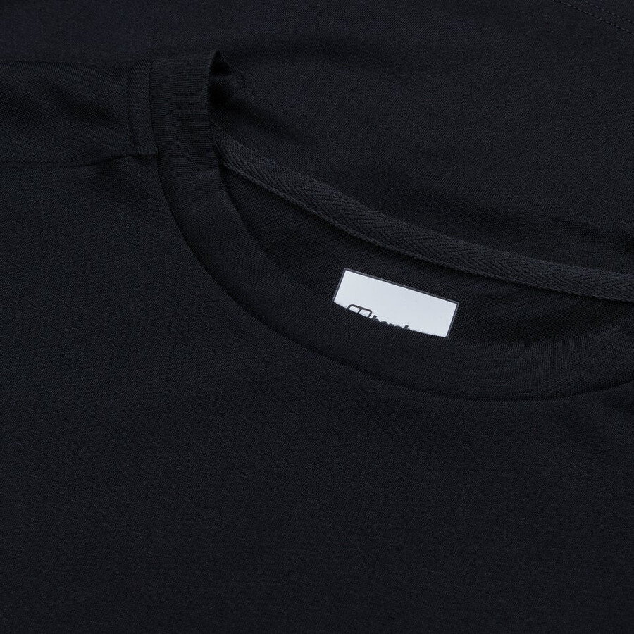 hombres y relajado de manga corta tech tee - negro berghaus