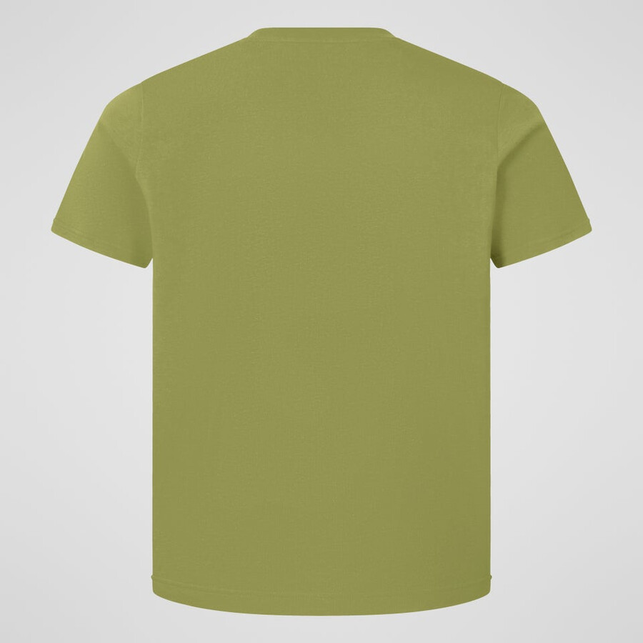 los hombres de la clase logo tee - verde berghaus