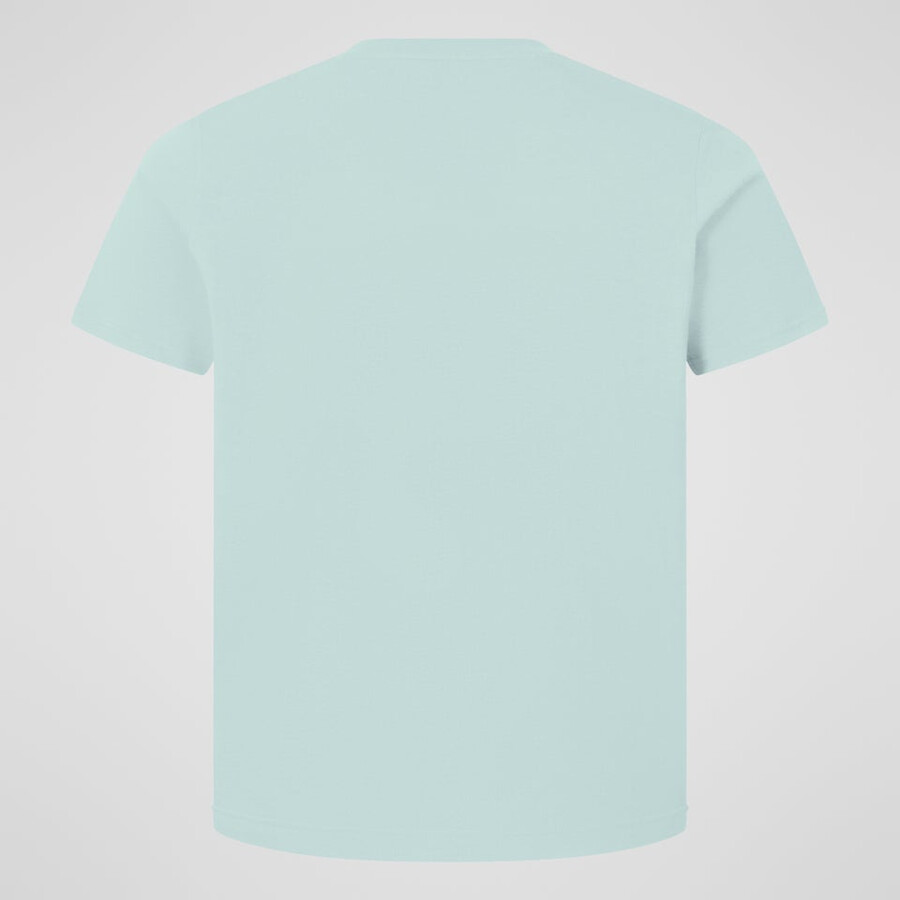 los hombres de la clase logo tee - verde berghaus