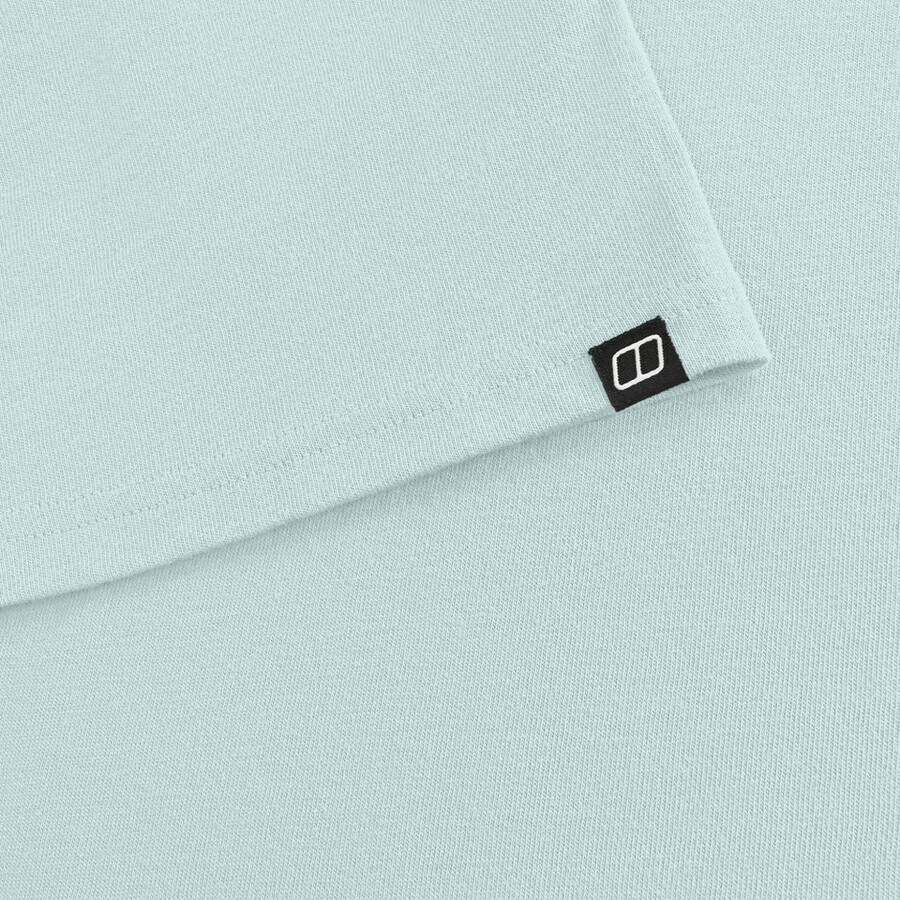 los hombres de la clase logo tee - verde berghaus