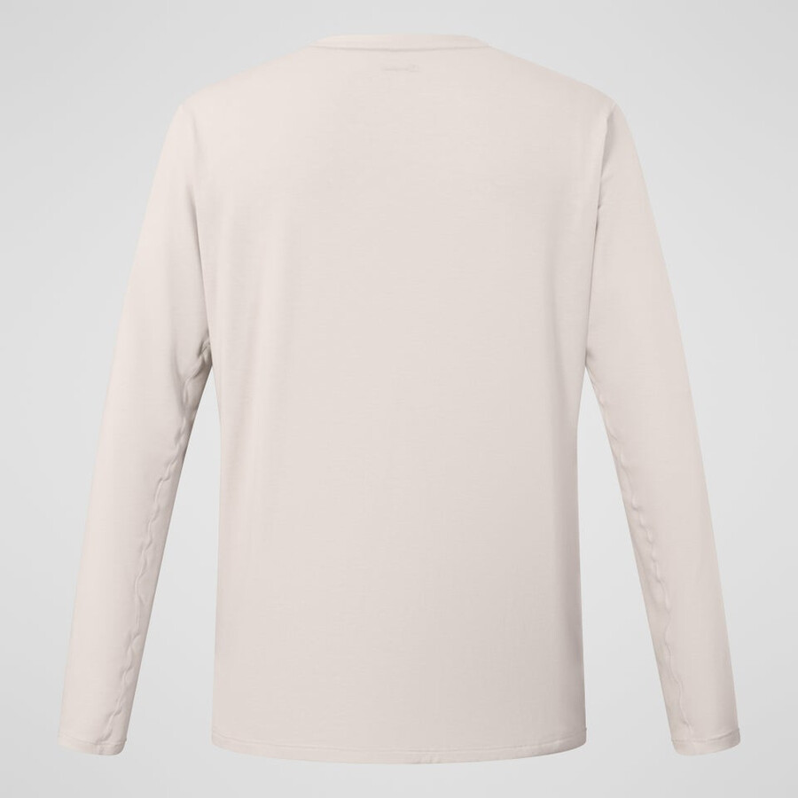 los hombres del delta tech de manga larga - camiseta gris berghaus