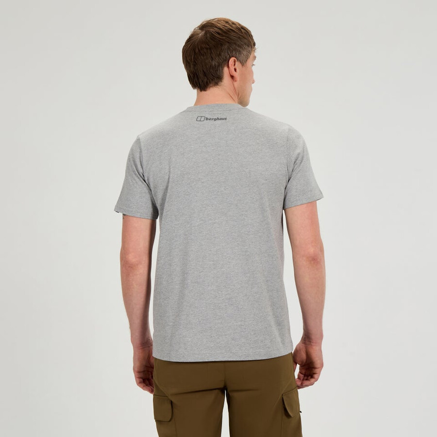 los hombres del mapa del toon - camiseta gris berghaus