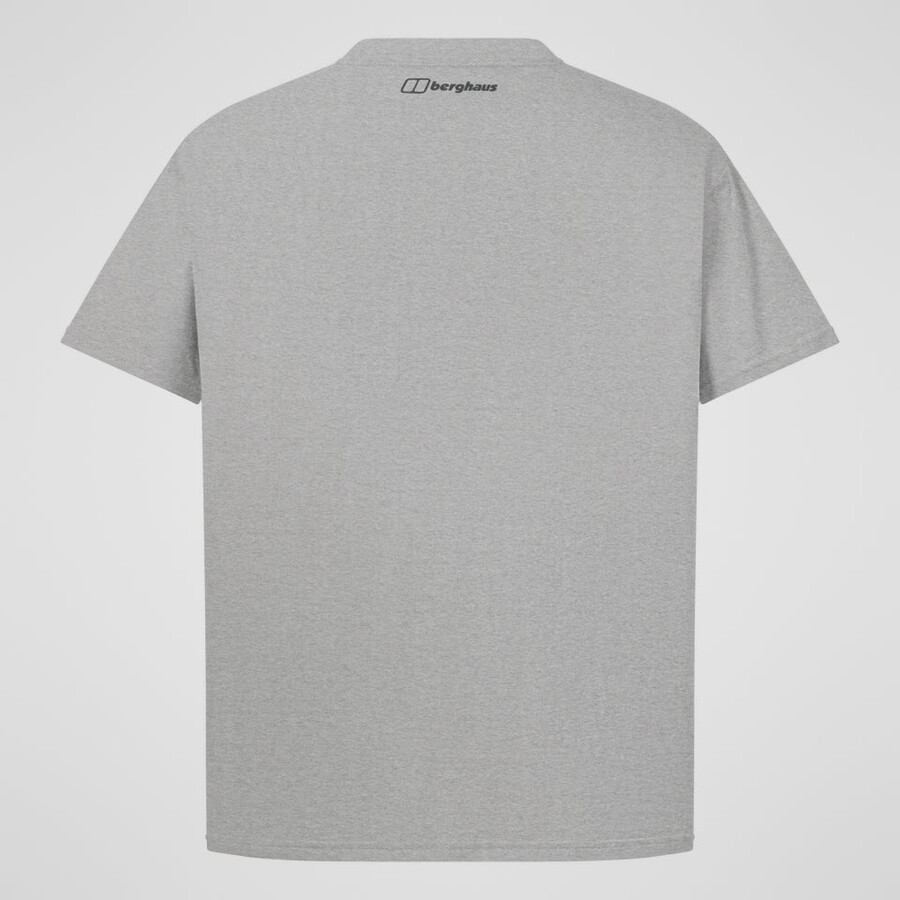 los hombres del mapa del toon - camiseta gris berghaus