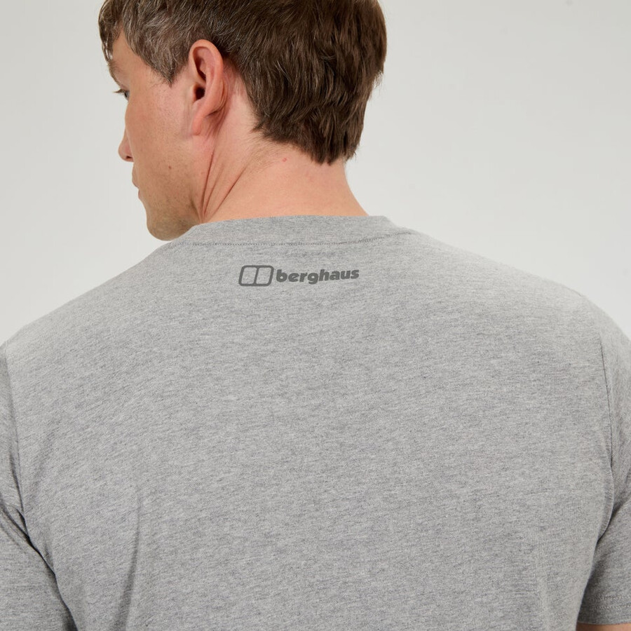 los hombres del mapa del toon - camiseta gris berghaus