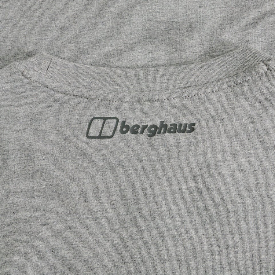 los hombres de alto nivel de la ruta camiseta - gris berghaus