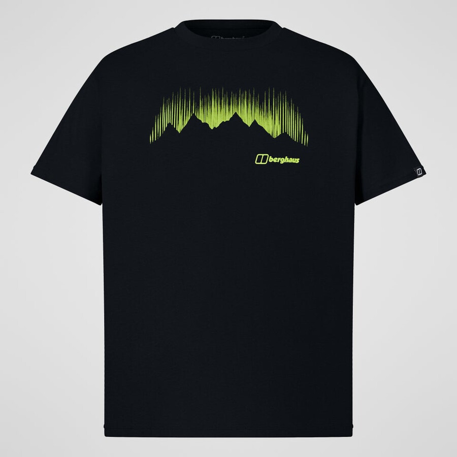 los hombres de la montaña strike camiseta - negro berghaus
