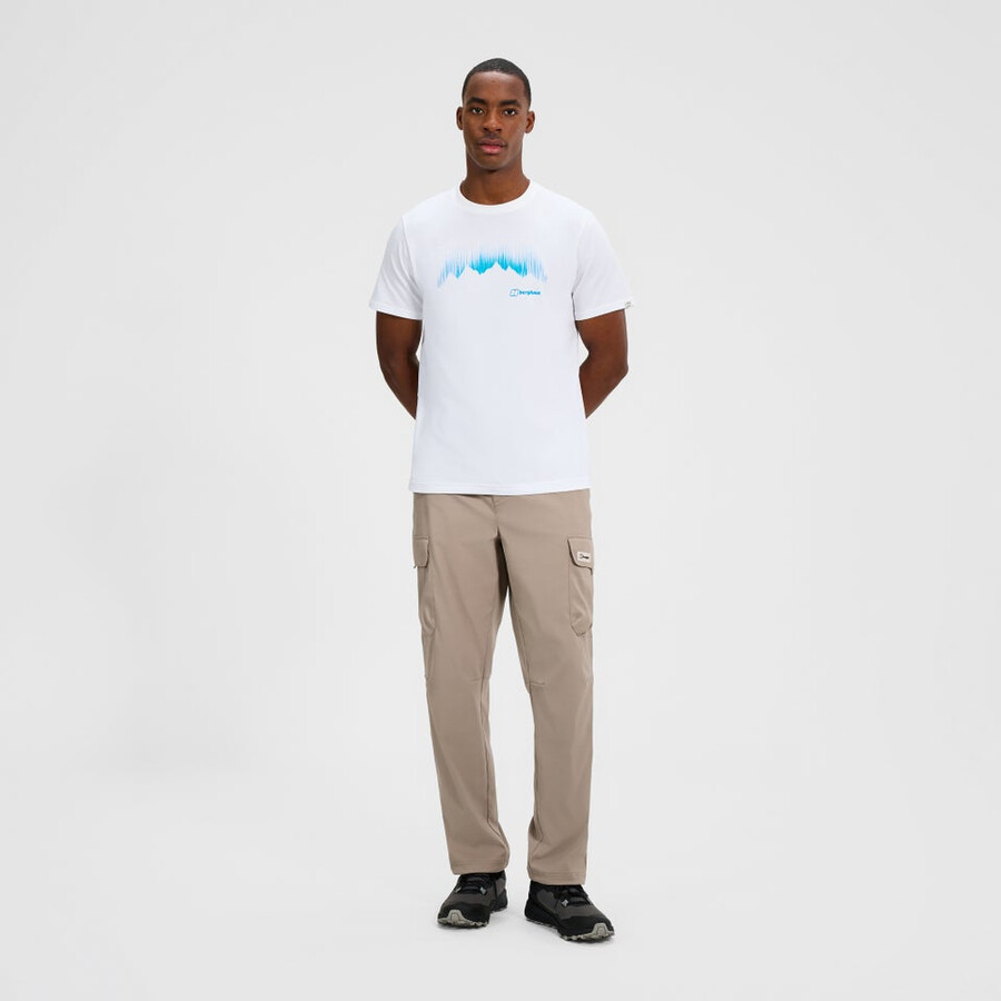 los hombres de la montaña strike camiseta - blanco berghaus