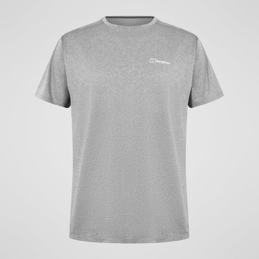 los hombres firsby tech - camiseta gris berghaus