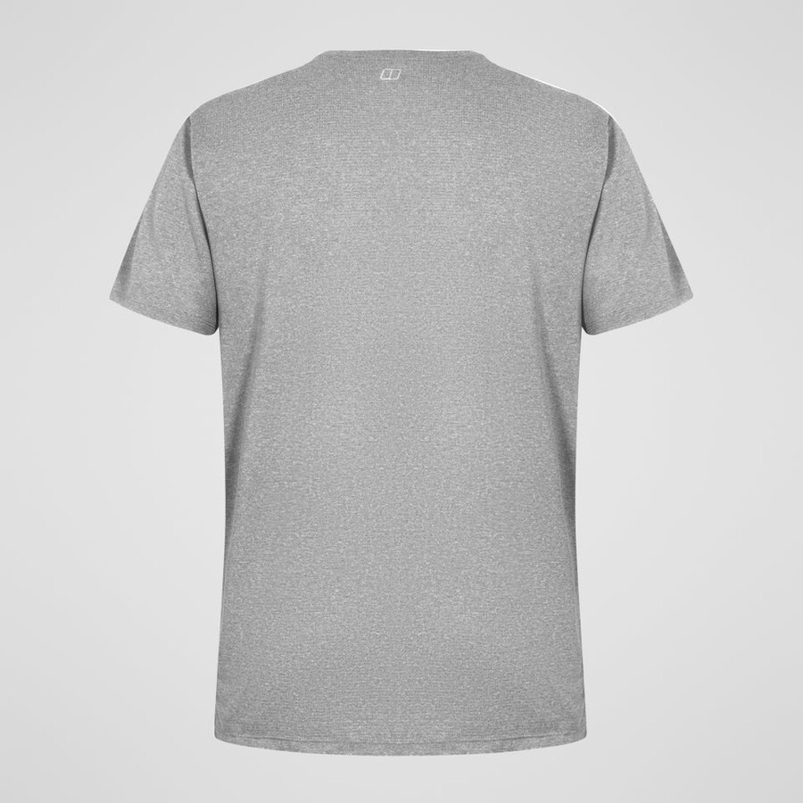 los hombres firsby tech - camiseta gris berghaus