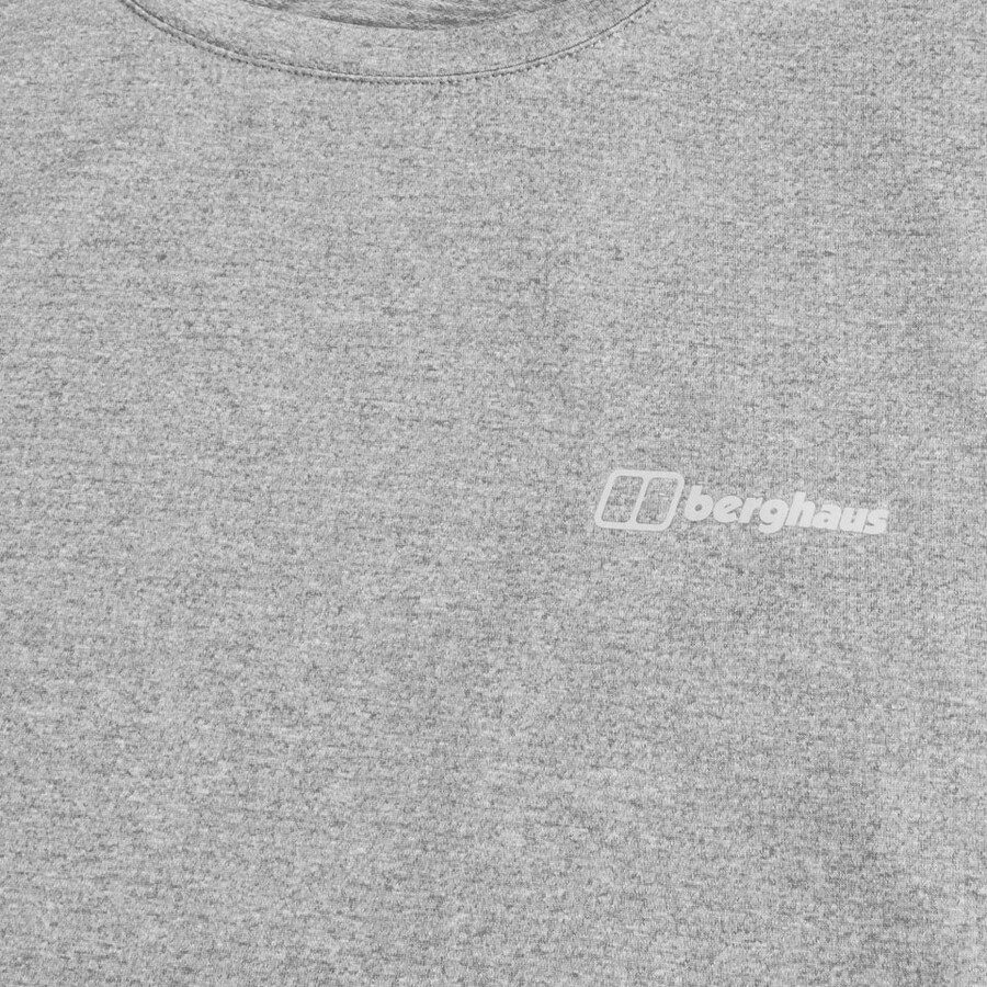 los hombres firsby tech - camiseta gris berghaus