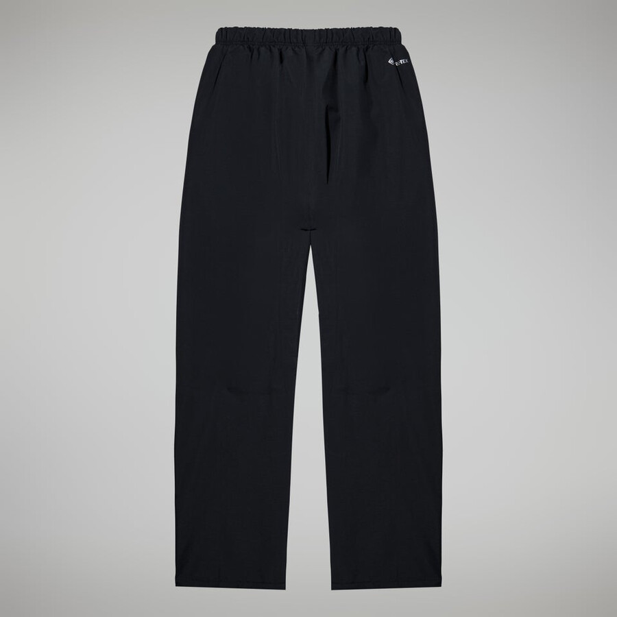 los hombres del escalador de gore-tex pantalones - negro berghaus
