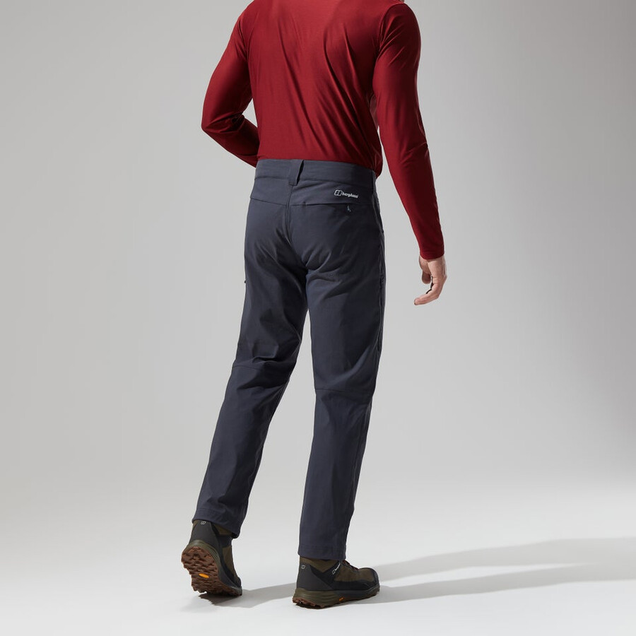 los hombres de ortler 2.0 pantalón - gris oscuro berghaus