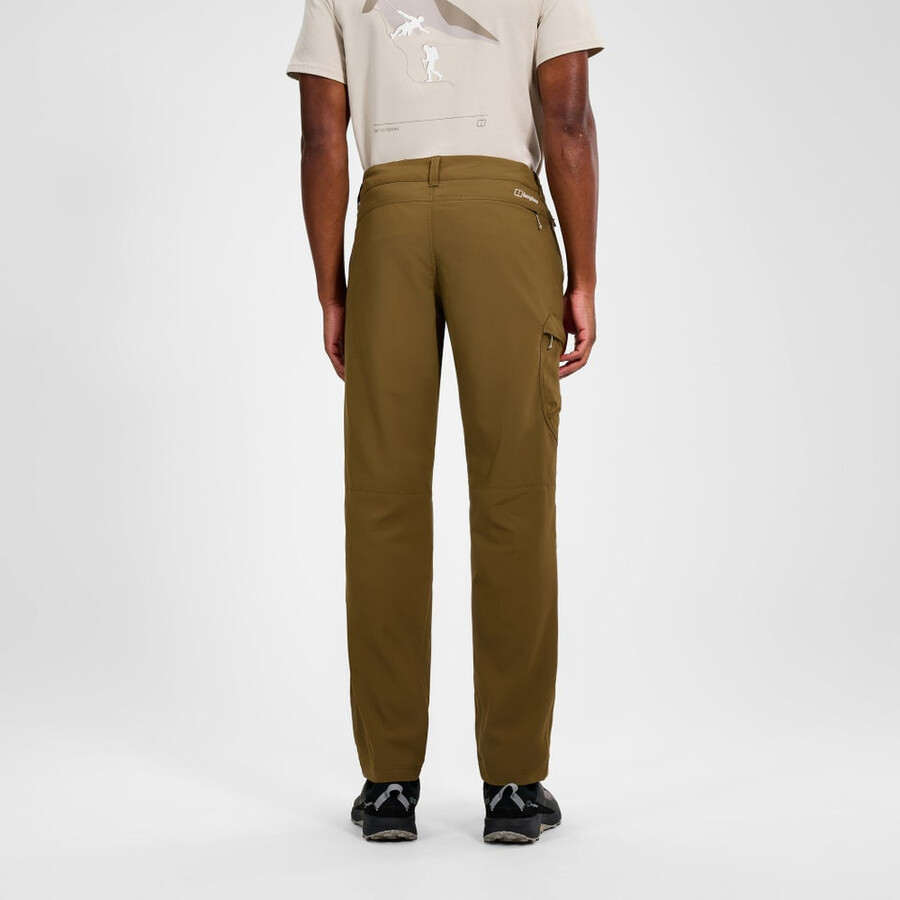 los hombres navigator 2.0 pantalón marrón berghaus
