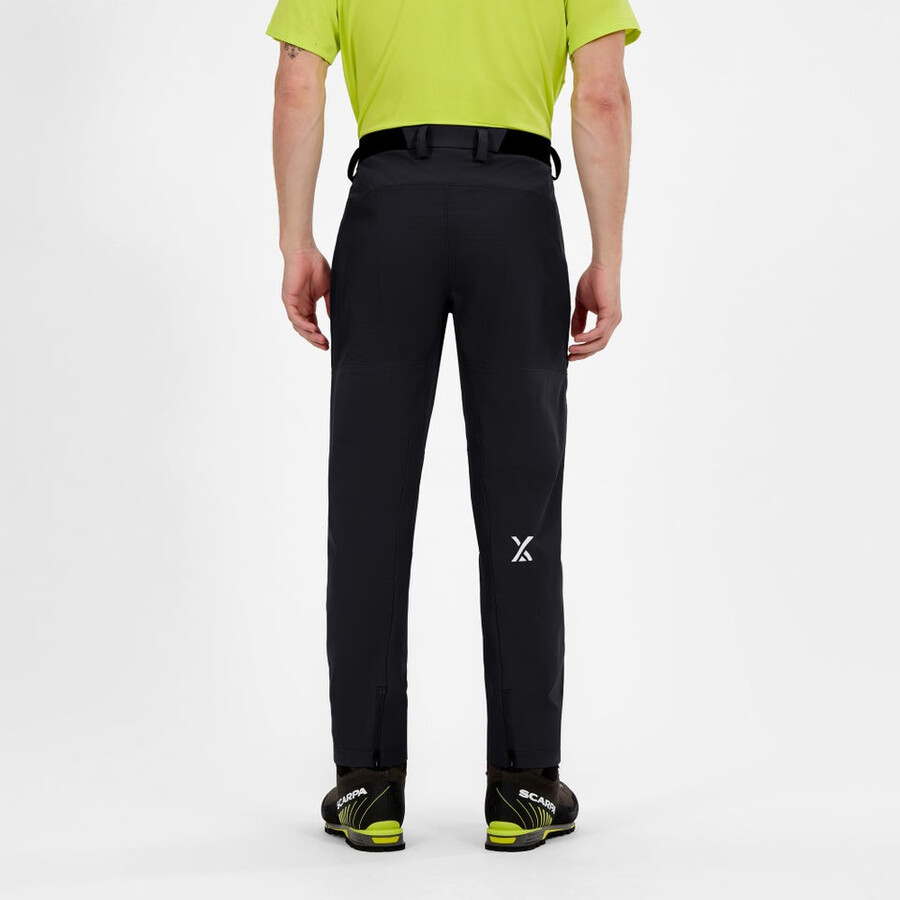 los hombres del mtn guía alpino pantalón negro berghaus