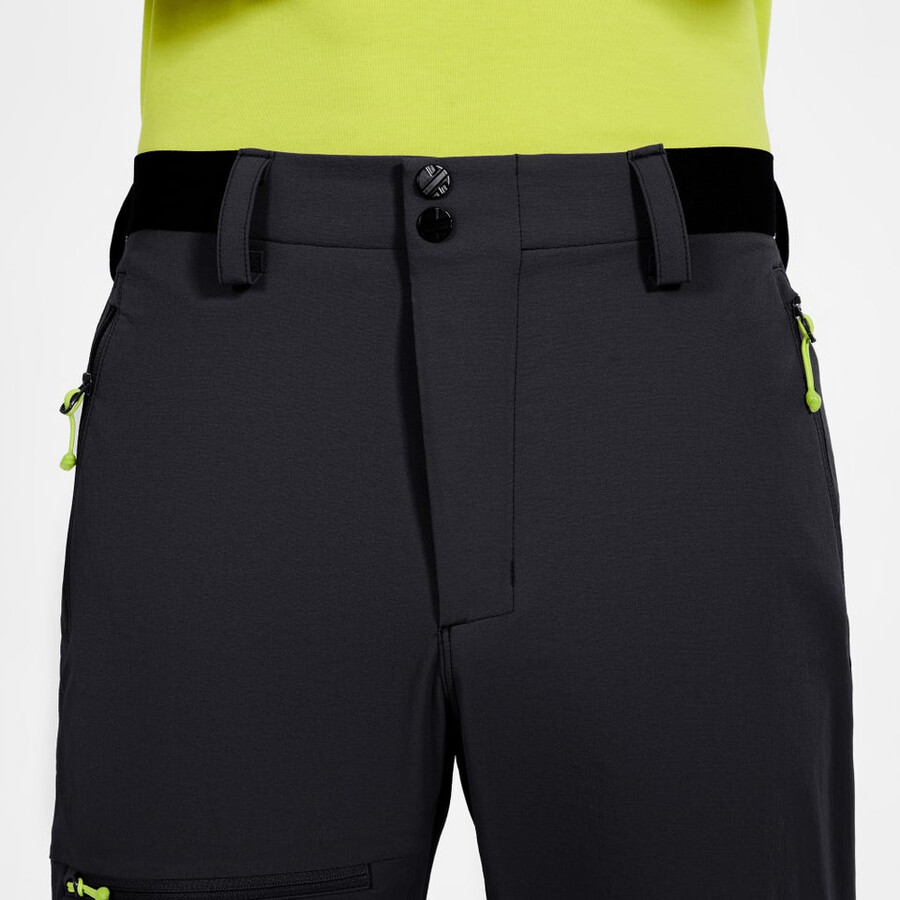 los hombres del mtn guía alpino pantalón negro berghaus