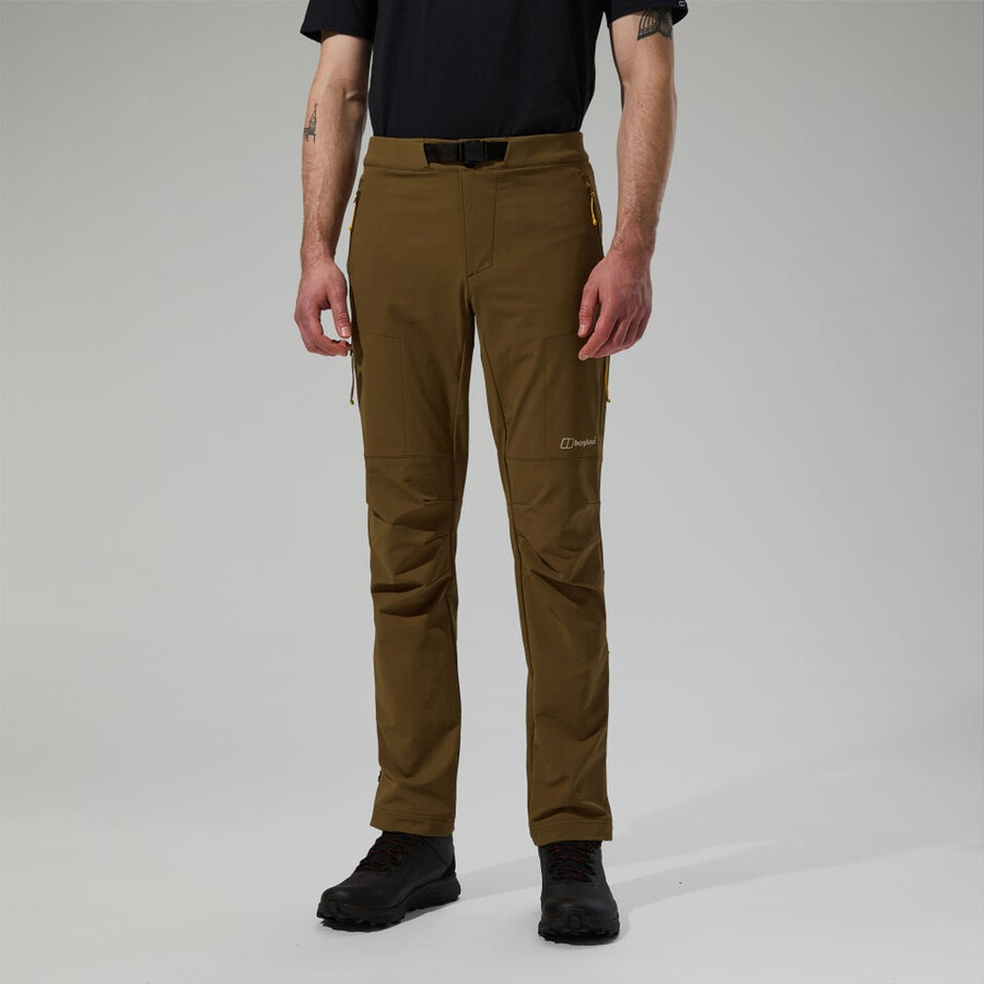 los hombres del sendero-explorer pantalón marrón berghaus