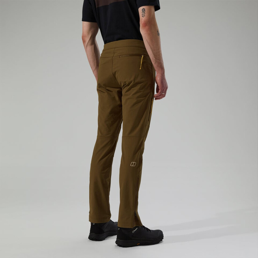 los hombres del sendero-explorer pantalón marrón berghaus