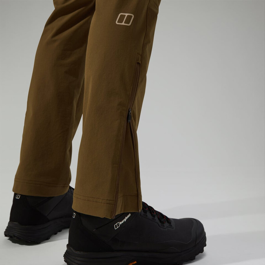 los hombres del sendero-explorer pantalón marrón berghaus