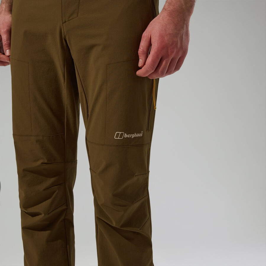 los hombres del sendero-explorer pantalón marrón berghaus