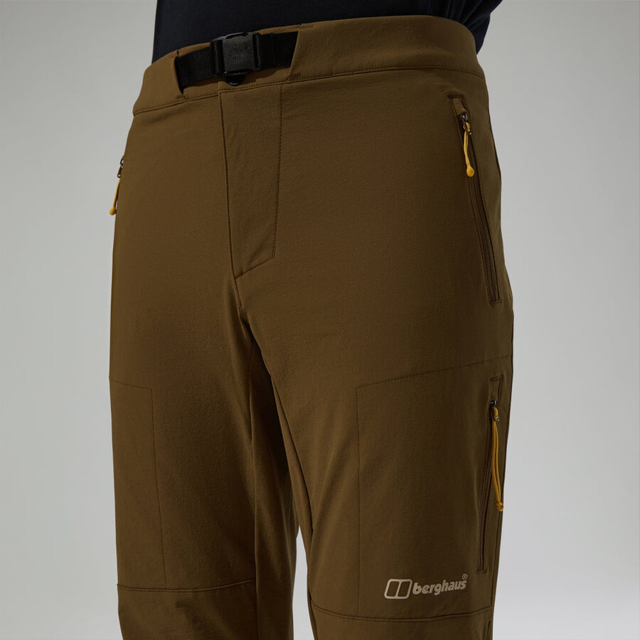 los hombres del sendero-explorer pantalón marrón berghaus