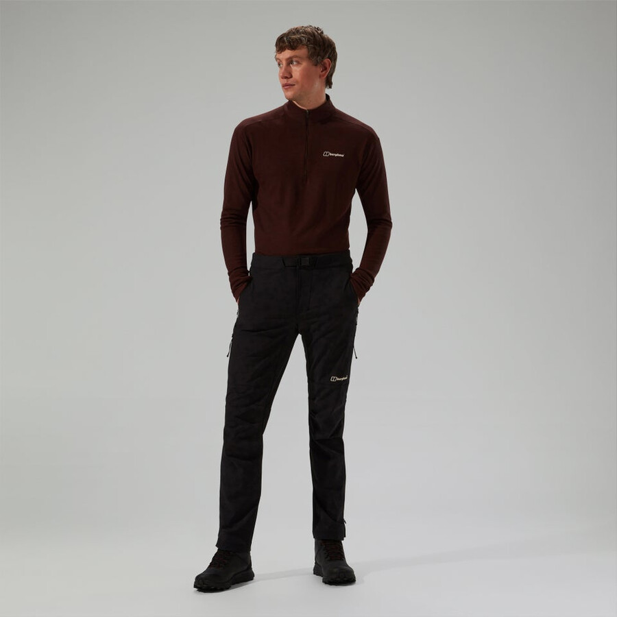 los hombres del sendero-explorer pantalón negro berghaus