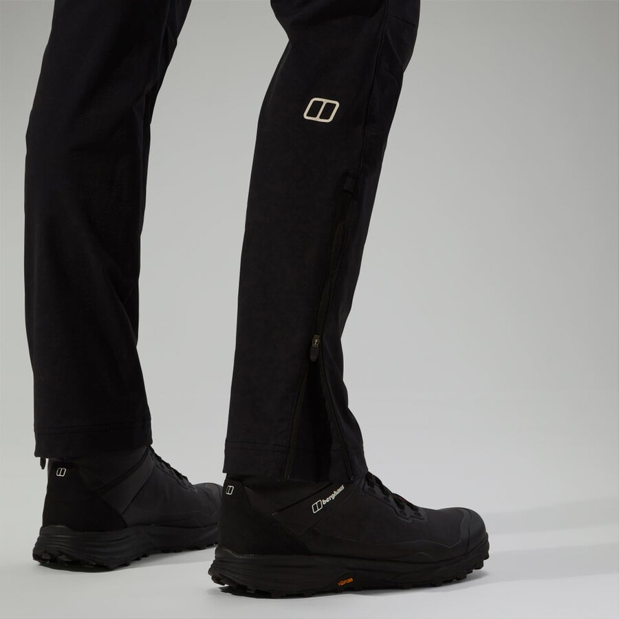 los hombres del sendero-explorer pantalón negro berghaus