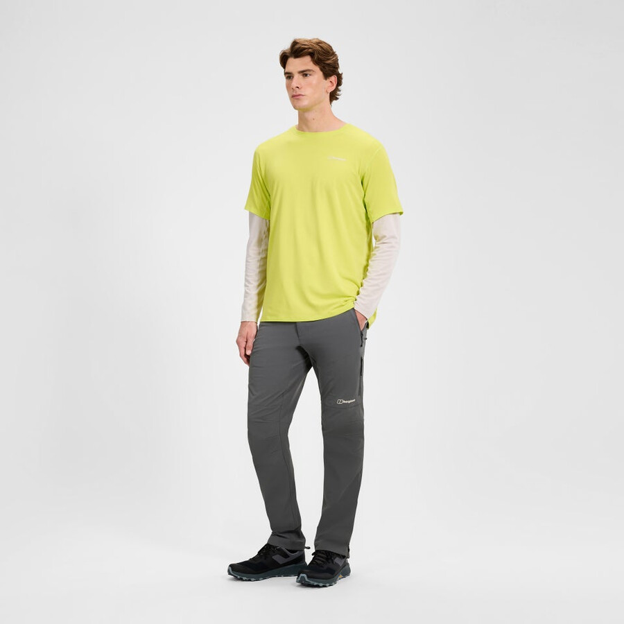 los hombres del sendero-explorer pantalón gris berghaus