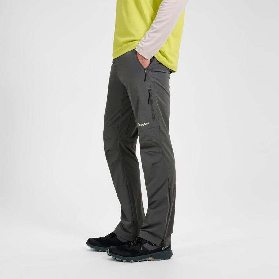 los hombres del sendero-explorer pantalón gris berghaus