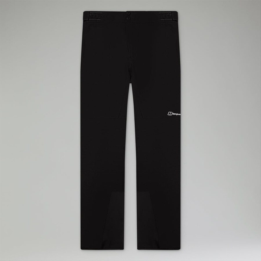 los hombres ridge-buscador de gore-tex impermeable pantalón negro berghaus