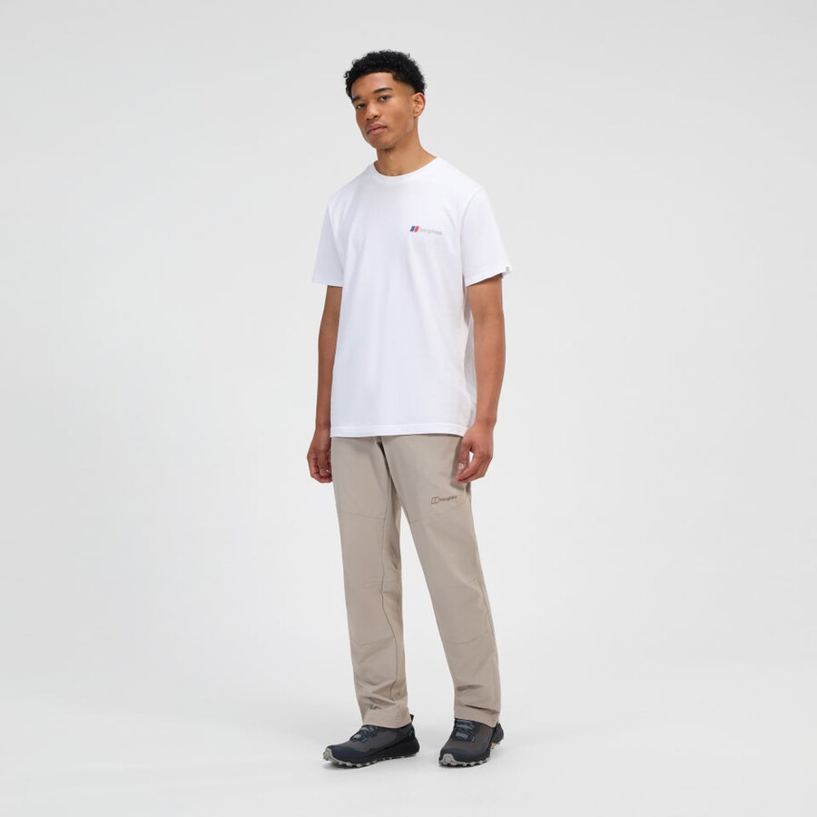 los hombres skelbo pantalón gris berghaus