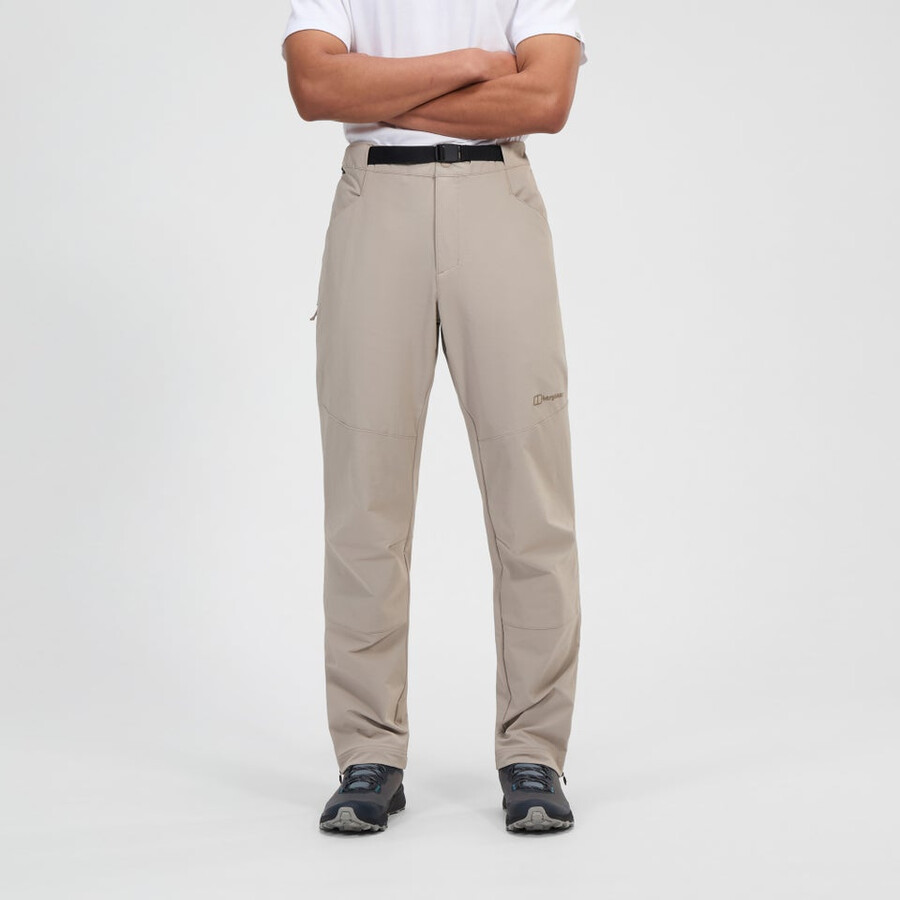 los hombres skelbo pantalón gris berghaus