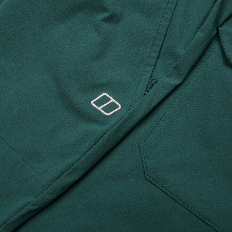 los hombres del explorador de pantalón verde berghaus