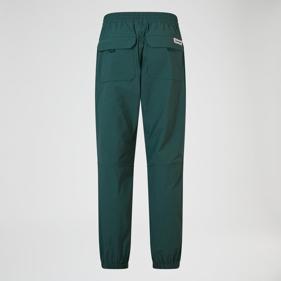 los hombres del explorador de pantalón verde berghaus