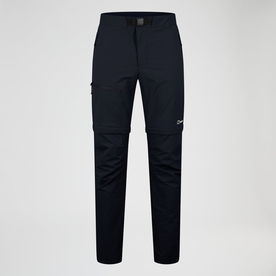los hombres del sendero-explorer zip pant negro berghaus