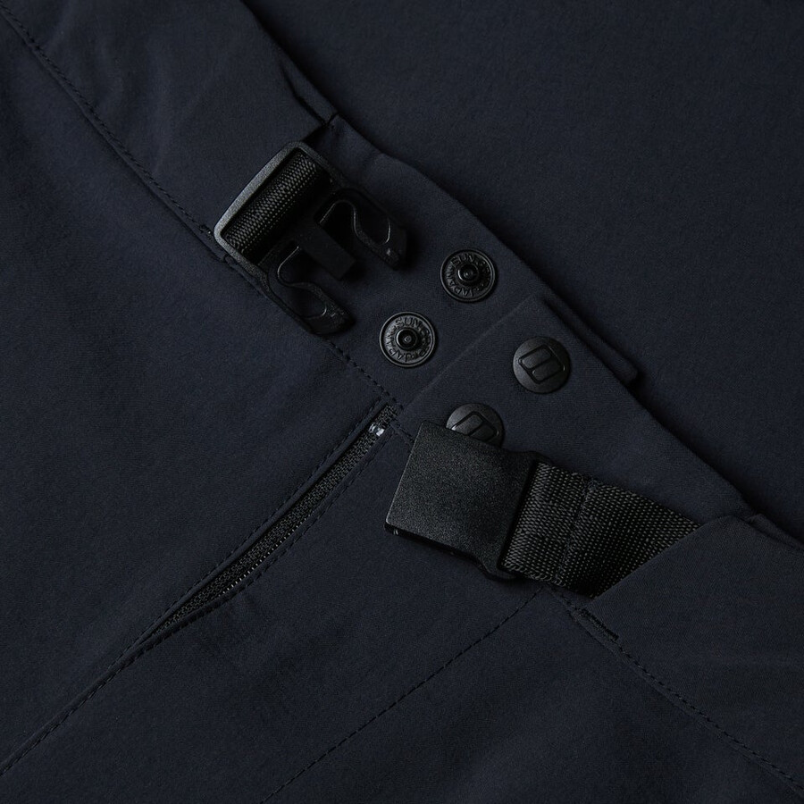 los hombres del sendero-explorer zip pant negro berghaus