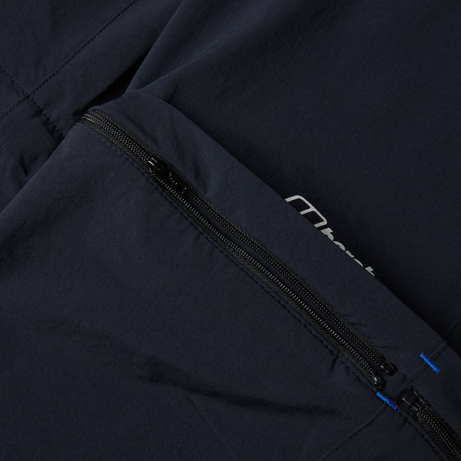 los hombres del sendero-explorer zip pant negro berghaus