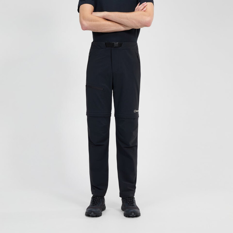 los hombres del sendero-explorer zip pant negro berghaus