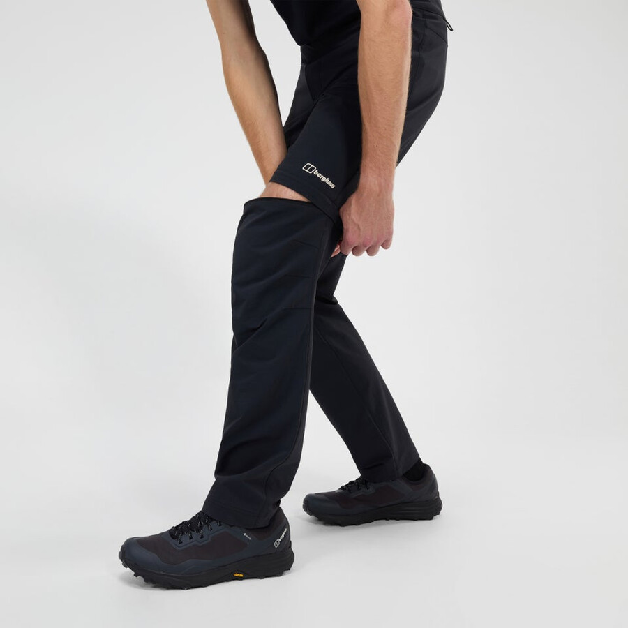 los hombres del sendero-explorer zip pant negro berghaus