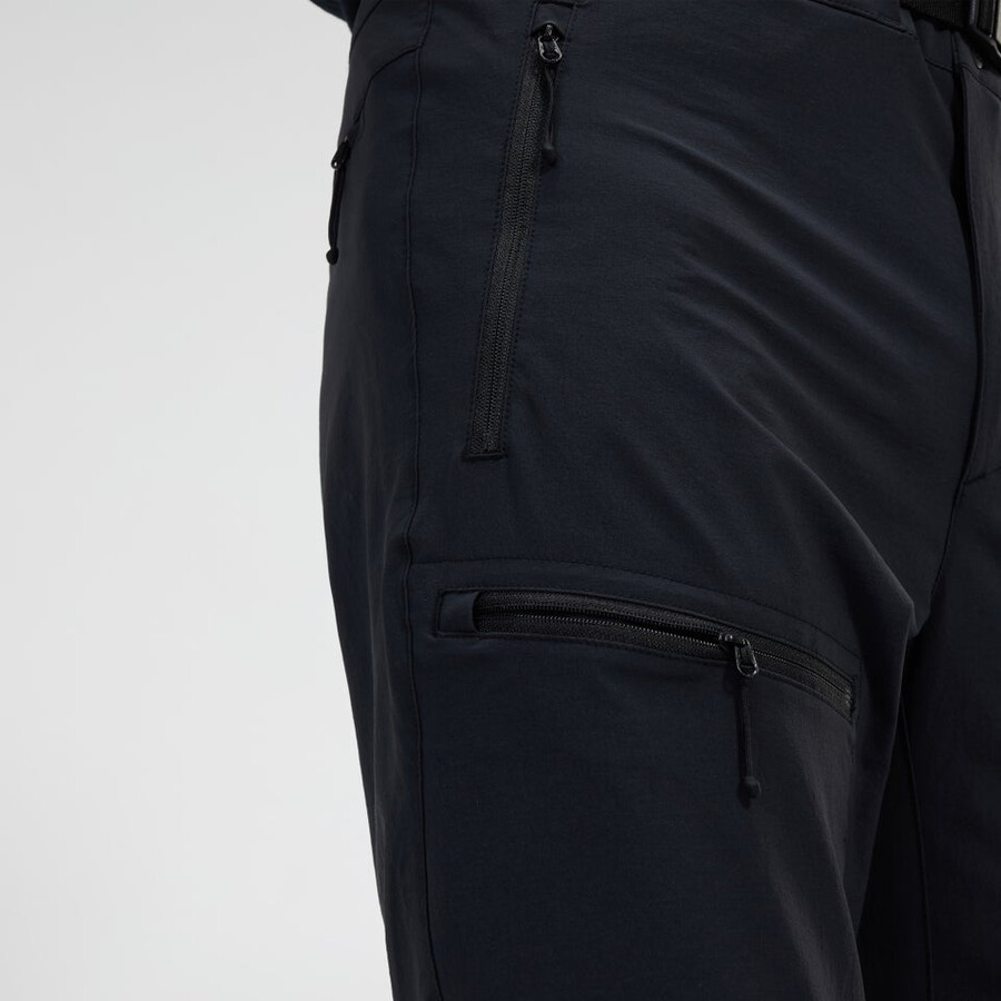 los hombres del sendero-explorer zip pant negro berghaus